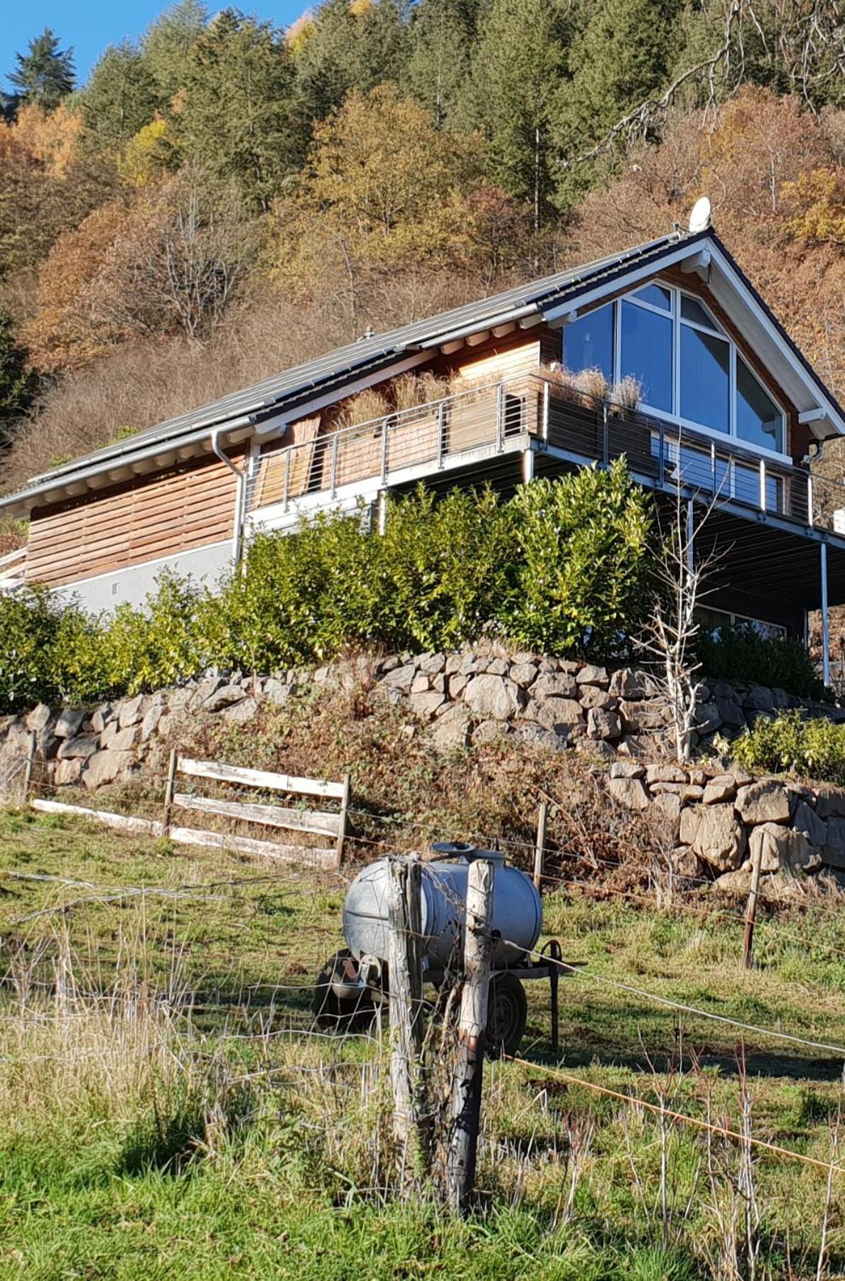 River Mosel Holiday Homes, Meerfeld Studio With A Lake View Exterior foto
