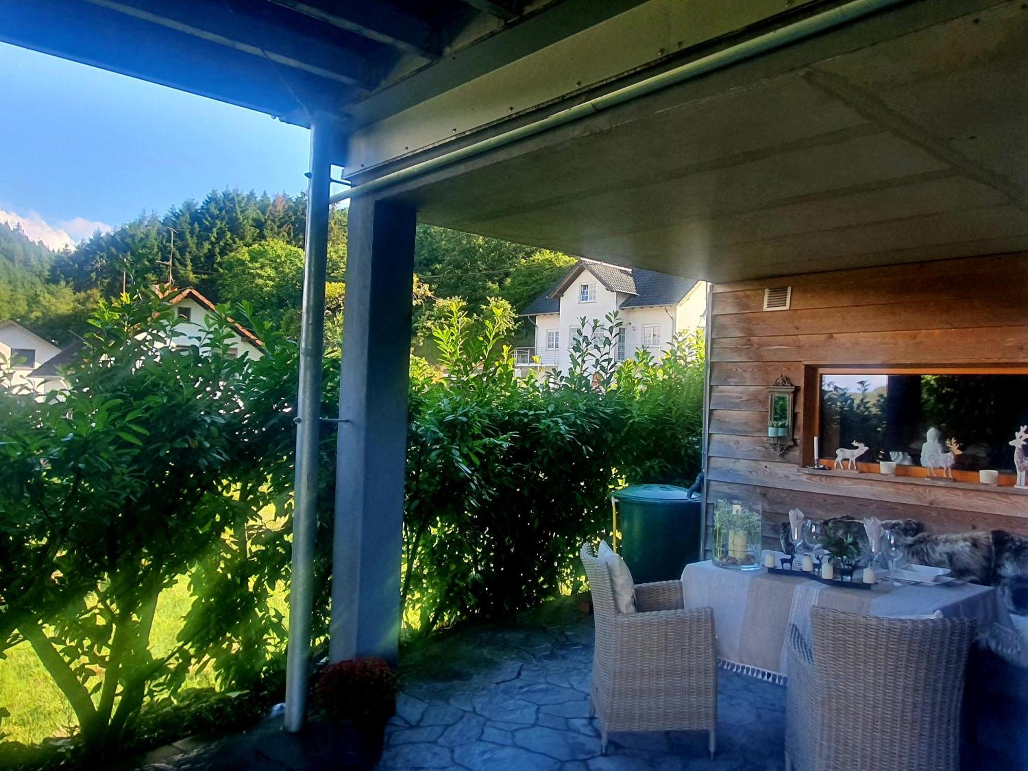 River Mosel Holiday Homes, Meerfeld Studio With A Lake View Exterior foto